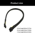 thumbnail image 4 of 12Pin to 16Pin Heavy Duty Servers Power Cable for High Performances GPU Systems, 4 of 8