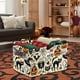 thumbnail image 4 of Uuiauoio Capacity Storage Basket Organizer for Clothes Pants Toys Blankets, Water Resistant Polyester Fabric Collapsible Bin with Handles, Home Organization for Closet Bedroom Bathroom Kitchen, 4 of 7