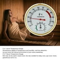 thumbnail image 3 of Higrotermógrafo de Sauna, Higrómetro de Termómetro de Sauna Multiusos Con Pantalla Simultánea de 10 A 120 Grados Celsius para Sala de Spa, 3 of 7