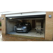 1 ½ High Garage Door Flood Barrier Threshold Kit (163) | Flexible PVC | Complete Kit Includes 3 Adhesives | GaraDry