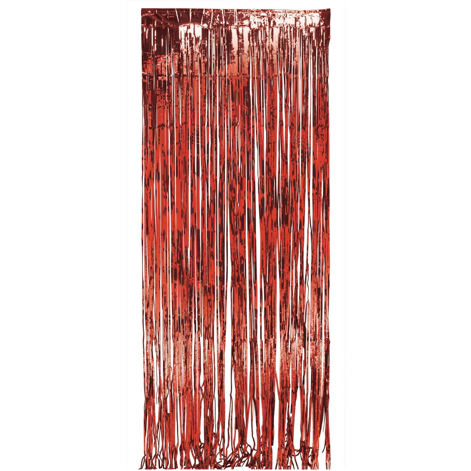 Red Foil Door Fringe