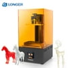 LONGER Orange 30 UV Photocuring 3D Printer Resin SLA Light Curing 3D Printer with 2K High Resolution LCD 2.8 Inch Color Touchscreen Fast Slicing Smart Support High Temperature Warning Off-line Printin