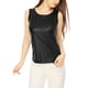 thumbnail image 2 of Camiseta Sin Mangas Allegra K Día de San Patricio Brillante y Metálico Para Mujer Negro S, 2 of 6