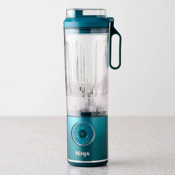 Restored Ninja BC251QTL Blast Max Personal Cordless Blender, 3 Programs, 22 oz. Twist & Go Vessel, Teal (Refurbished)