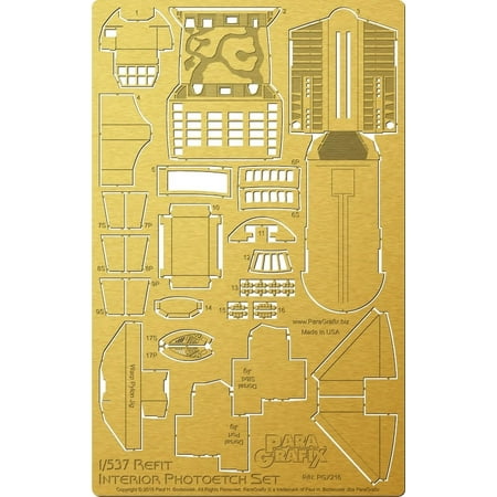 Star Trek - Refit Interior Photoetch Set - PGX216 ParaGrafix