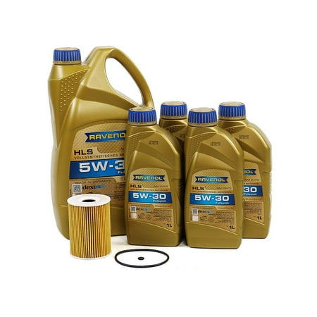 Mercedes Benz Oil Blau J1A7003-D Mercedes Benz E320 Motor Oil Change Kit - 2007-09 w/ 6 Cylinder 3.0L BlueTEC Diesel Engine… ()