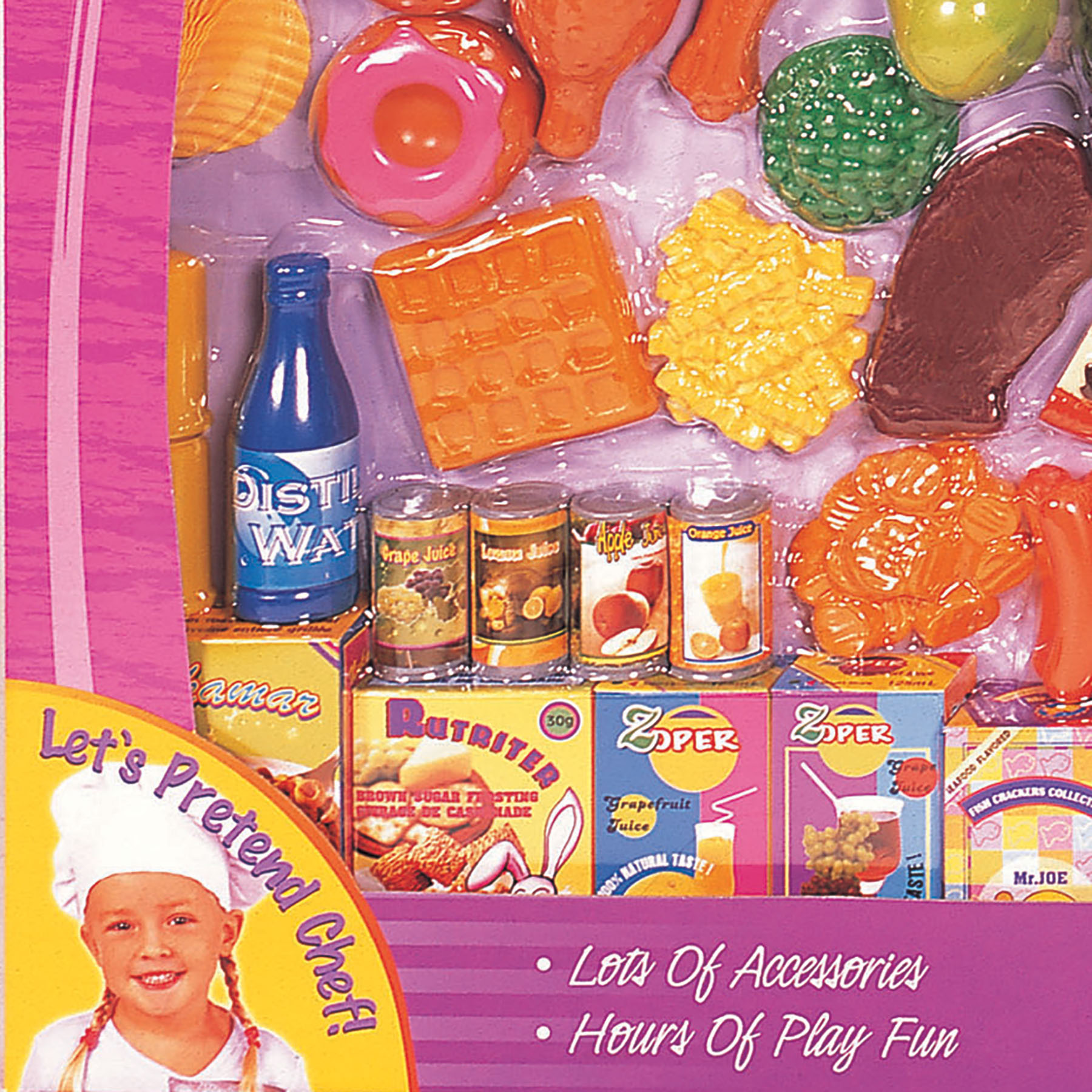 Children's 80 Piece Deluxe Pretend Play Food Set, Children Ages 3 & Up