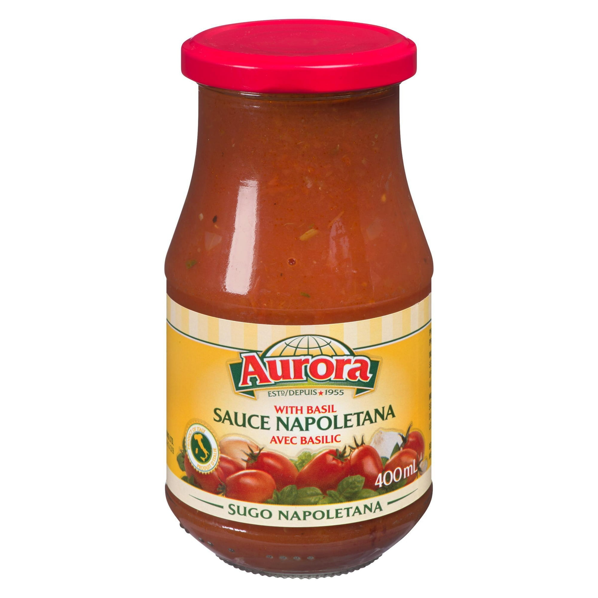 Aurroa Sauce Napoletana with Basil, 400 ML