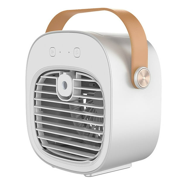 Matsuzay Mini aire acondicionado ventilador enfriador recargable refrigeración interior al aire libre Electrodomésticos Blanco