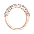 thumbnail image 2 of 1 Carat Diamond Wedding Band Ring in 14K Rose Gold (Ring Size 6.25) - IGI Certified, 2 of 5