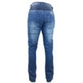 thumbnail image 3 of Skylinewears Men's Protective Lined Motorcycle Jeans - Stylish Denim Biker Pants K-02 Light Blue, 3 of 4