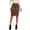 Brown, variant on Gfyviroh Pencil Skirt for Women Comfy Faux Suede Slim Bodycon Skirts High Waist Stretch Office Casual Skirt