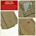 thumbnail image 5 of Womens Flex Twill Work Pants Straight Fit Narrow Through Hips, 5 of 7
