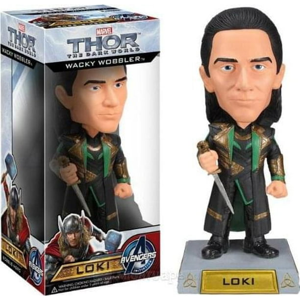 Funko Thor The Dark World Wacky Wobbler Loki Bobble Head - Walmart.com - Walmart.com