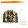 thumbnail image 4 of Yayeee Napkin Holder for Table Kitchen Paper Tissue Organization, Yellow Geometric, 4 of 8