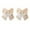 Beige, variant on Velvet Christmas Bows 2-Pack for Tree Decorations and Gift Wrapping - Small Holiday Accents for Wreaths, Crafts, and Party Decor, Perfect for Home Festive Settings(Beige)