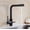 Black, variant on Kitchen Sink Faucet for Bar Farmhouse Commercial, Gold/Black Kitchen Faucet, Solid Brass Crane for Kitchen, Deck Mounted Water Filter Tap, Three Ways Sink Mixer, 3 Way Kitchen Faucet