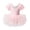 Pink2, variant on Girls Ballet Dress with Mesh Skirt and Rhinestone Back, Short Sleeve Tutu Leotard with Snap Closure, Criss-Cross Glitter Ballerina Outfit for Dance Performance & Party 1-7 Years