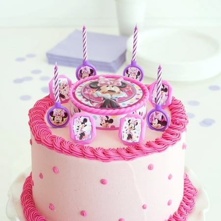 Minnie Mouse Cake Decorating Kit 17pc Walmart Com