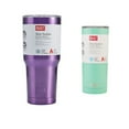 thumbnail image 4 of Built (Set of 2) 30-Ounce and 20-Ounce Double Wall Stainless Steel Tumblers, 30-Ounce Purple, 20-Ounce Mint, 4 of 4
