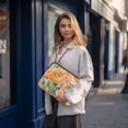 thumbnail image 6 of FORMRS 13-13.3 inch Laptop Sleeve Case Soft Carrying Quilted Computer Bag Cover, Abstract Floral Art, 6 of 7