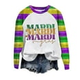 thumbnail image 4 of Outfmvch Womens Carnival Sweatshirts Carnival Sweatshirt Mardi Gras Carnival Shirts Hoodies for Women Graphic Sweatshirts for Women Womens Quarter Zip Sweatshirt Womens Undershirts White 4xl, 4 of 4