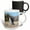 Multicolor, variant on 3drose, Magellanic Penguin in Valdes. Unesco Site. Patagonia, Argentina., 11oz Two-tone Green Mug