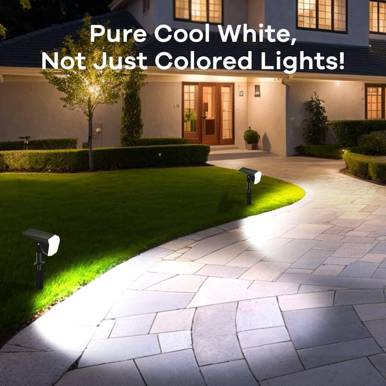Linkind Solar Spotlights, 2-Pack 50 LED Color Changing photo 5
