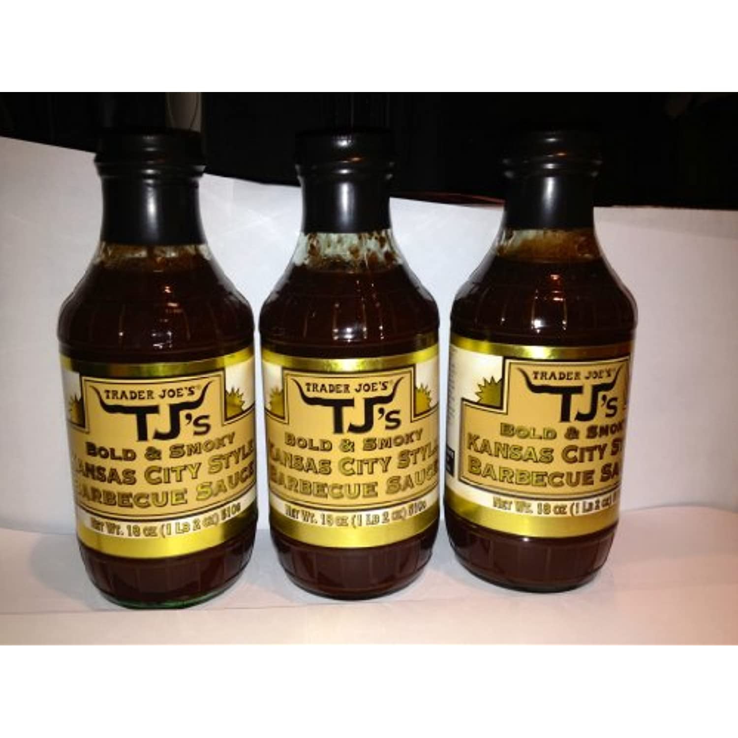 TJ Bold And Smoky Kansas City Barbecue Sauce (Pack Of 3)