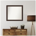 thumbnail image 6 of Amanti Art Custom Wall and Bathroom Mirror (32.5 x 34.5 in.), Lara Bronze Frame, 6 of 7