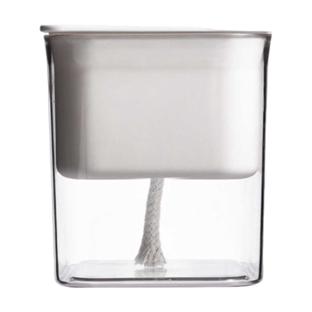 Self-Watering Transparent Planter Squares, Automatic Water Absorption Flowerpot Container for Cacti, Lightweight Home Garden Office Balcony Tabletop Accessories with Drainage Holes