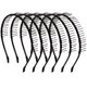 thumbnail image 4 of 6pcs dientes peine diadema diaband hairband nolip hitbands moda accesorios para el cabello, 4 of 4
