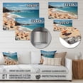 thumbnail image 4 of Designart "Paradise for Surfers I" Nautical & Beach Metal Wall Decor, 4 of 5