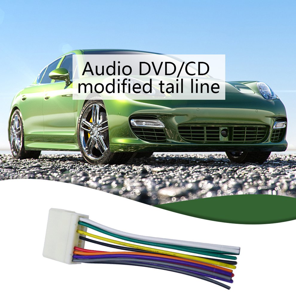 Black Friday Cable Audio Car Stereo Plug Adapter DVD/CD modified tail