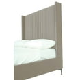 thumbnail image 5 of Manhattan Comfort Promenade Queen-Size Bed made from Solid Wood in Rustic Taupe, 5 of 10