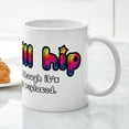 thumbnail image 5 of CafePress - 1960S Still Hip Mug - 11 oz Ceramic Mug - Novelty Coffee Tea Cup, 5 of 6