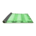 thumbnail image 2 of Ahgly Company Indoor Square Solid Emerald Green Modern Area Rugs, 8' Square, 2 of 4