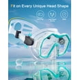 thumbnail image 4 of Set de esnórquel para adultos Kwambiri Dry-Top de Snorkeling Gear, 4 of 9