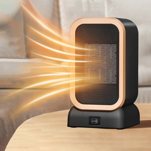 Wzzjkit Space Heater, Portable Electric Heater Adjustable Angle for Indoor Use, Upgraded Small Desk Heater with Overheat Protection for Bedroom, Office