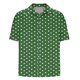 thumbnail image 5 of Blusa y camisa de manga corta con cuello vuelto Camisa casual para hombre Camisa de bolos vintage de manga corta Camisas de verano de playa cubana Camisa con botones Blusa para hombre Poliéster, 5 of 5
