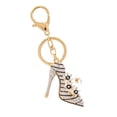 thumbnail image 1 of RKSTN Keychain New Diamond Inlaid High-Heeled Shoes Lovely Key Chain Bag Car Key Ring Pendant Keychain, 1 of 1