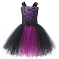 thumbnail image 5 of Gunia Girls Witch Dress 3 Piece Outfit Halloween Cosplay Dress Role Play For Toddler Kids Fancy Dress Holiday Party Dress Up Play,Size 2-12 Years, 5 of 8