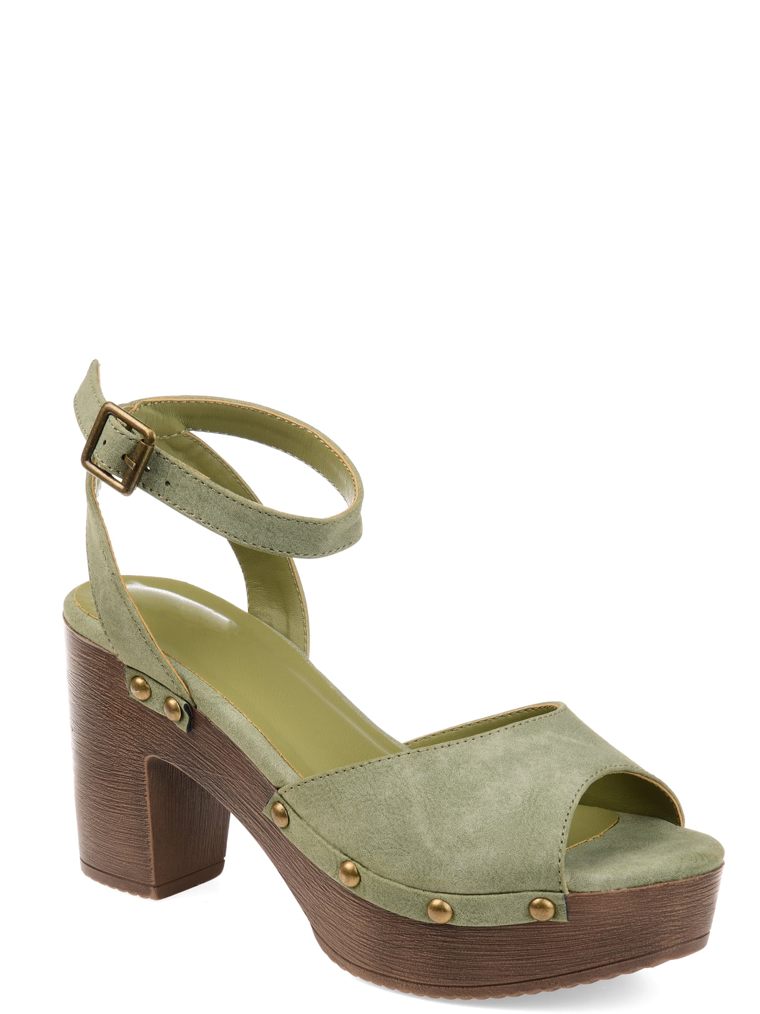 ankle strap clog