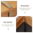 thumbnail image 3 of Wooden Teacup Craft Box Handmade Wooden Vase Box Keepsake Storage Organizer, 3 of 9