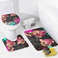 thumbnail image 4 of Splatoon Shower Curtain Set 4 Pcs, Bathroom Sets with Shower Curtain And Rugs, Bathroom Decor Set with Shower Curtain And Rugs And Accessories, 4 of 8