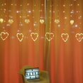 thumbnail image 5 of 12 luces de cortina de Corazón 2,5 M YONGSHENG luces de Cadena de amor LED para Fiesta Enchufe UE, 5 of 5