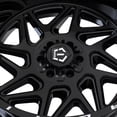 thumbnail image 5 of 22x12 TIS 552B Gloss Black w/ Milled Lip Logo Wheel 8x170 (-44mm), 5 of 5