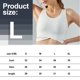 thumbnail image 2 of Ropa interior deportiva de resistencia media para mujer, top corto deportivo con espalda cruzada para mujer, 2 of 6