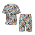 thumbnail image 1 of Balery Colored Casino Chips Conjunto de Pijama Infantil de Manga Corta con Estampado – Ropa de Dormir de Algodón Suave-XX-Large, 1 of 6
