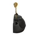 thumbnail image 3 of 2 Quart Black Half Kettle - Brass Handle, 3 of 4